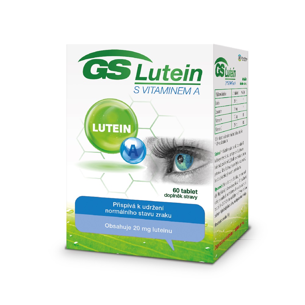 Gs Lutein S Vitaminem A Tablet Gsklub Cz