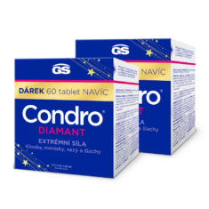 GS Condro® DIAMANT, 2 x 100+60 tablet NAVÍC, dárkové balení 2024