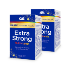 GS Extra Strong Multivitamin, 2 x 100+30 tablet NAVÍC, dárkové balení 2024