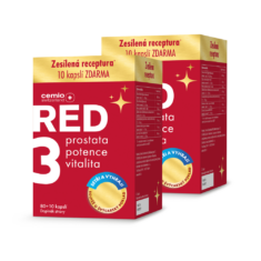 Cemio RED3®, 2 x 80 + 10 kapslí, soutěžní balení