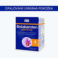 GS Betakaroten gold 15 mg, 2 × 120 kapslí