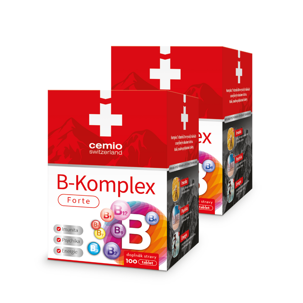 Cemio B Komplex Forte 2 X 100 Tablet Gsklub Cz