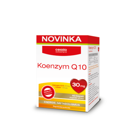 Cemio Koenzym Q10 30mg, 40 kapslí