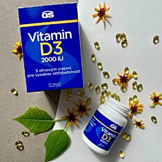 GS Vitamin D3 2000 IU, 90 kapslí