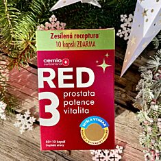 Cemio RED3®, 2 x 80 + 10 kapslí, soutěžní balení