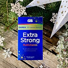 GS Extra Strong Multivitamin, 100+30 tablet NAVÍC, dárkové balení 2024