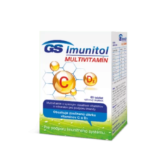 GS Imunitol s vitaminem C a D3, 60 tablet