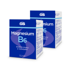 GS Magnesium s vitaminem B6, 200 tablet