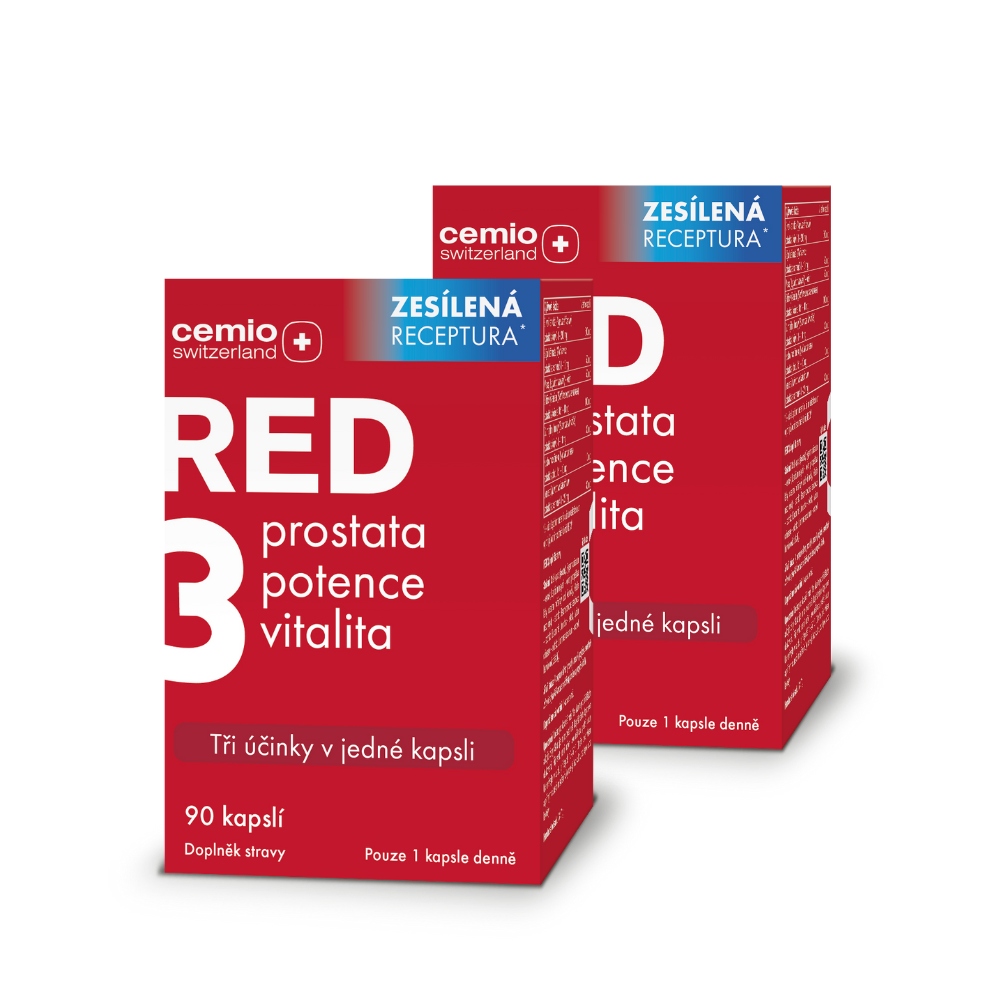 Cemio RED3®, 180 kapslí NOVÝ