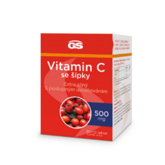 GS Vitamin C 500 + šípky, 50+10 tablet