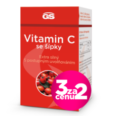 GS Vitamin C 1000 se šípky, 100+20 tablet